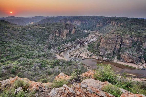 Lanner Gorge sunrise